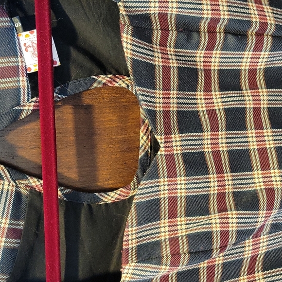 Dancing Days Fitted Tartan Plaid Dress - Picture 6 of 7